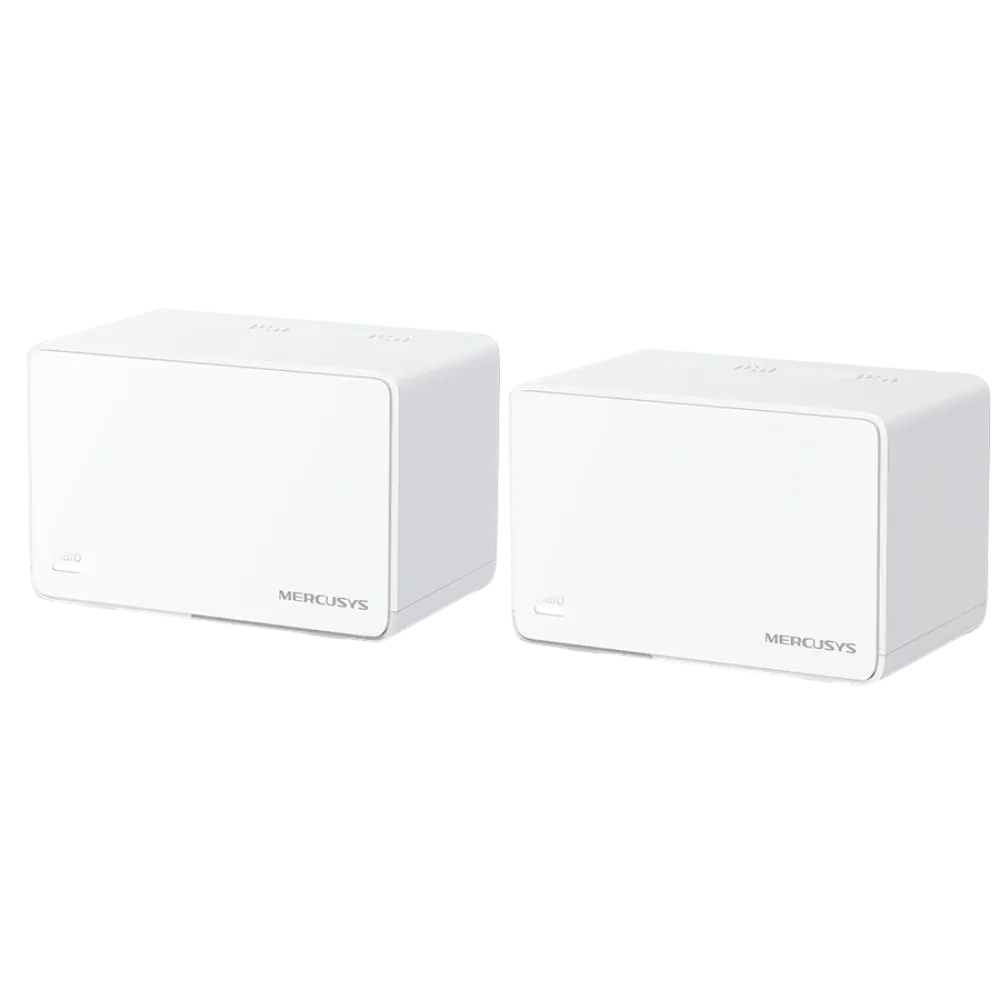 Sistem Wi-Fi Mesh MERCUSYS Halo H80X (2-pack), Alb