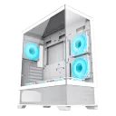 Carcasă PC Gamemax VISTA, Midi-Tower, Fără PSU, Alb