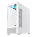 Carcasă PC Gamemax VISTA, Midi-Tower, Fără PSU, Alb