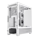 Carcasă PC Gamemax VISTA, Midi-Tower, Fără PSU, Alb