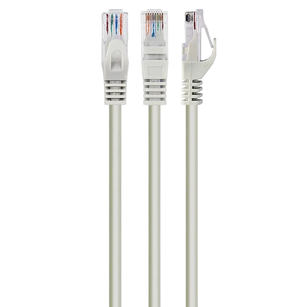 Патч-корд Cablexpert PP6U-5M, Cat6 UTP, 5м, Серый