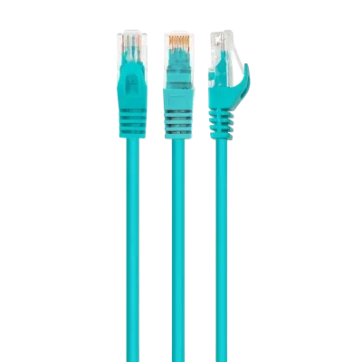 Patch cord Cablexpert PP6U-2M/G, Cat6 UTP, 2m, Verde