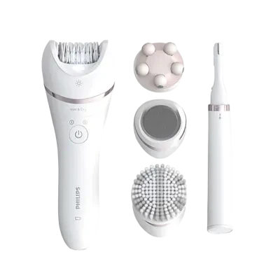Epilator Philips Series 9000 BRE740/90, Alb