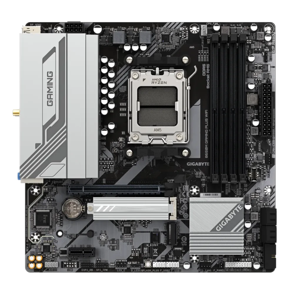 Placă de bază Gigabyte B650M GAMING PLUS WF, AM5, AMD B650, Micro-ATX