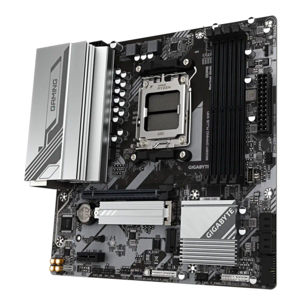 Placă de bază Gigabyte B650M GAMING PLUS WF, AM5, AMD B650, Micro-ATX