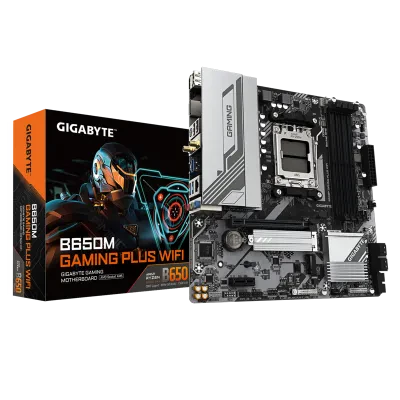 Placă de bază Gigabyte B650M GAMING PLUS WF, AM5, AMD B650, Micro-ATX