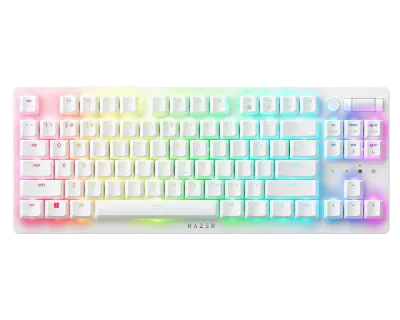 Клавиатура Razer DeathStalker V2 Pro, Беспроводное, Белый