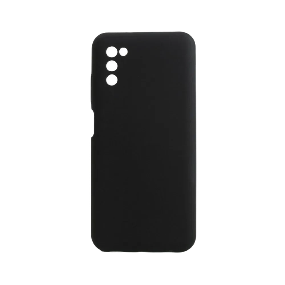 Husă Xcover Galaxy A03 - Liquid Silicone, Negru