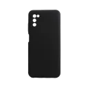 Husă Xcover Galaxy A03 - Liquid Silicone, Negru