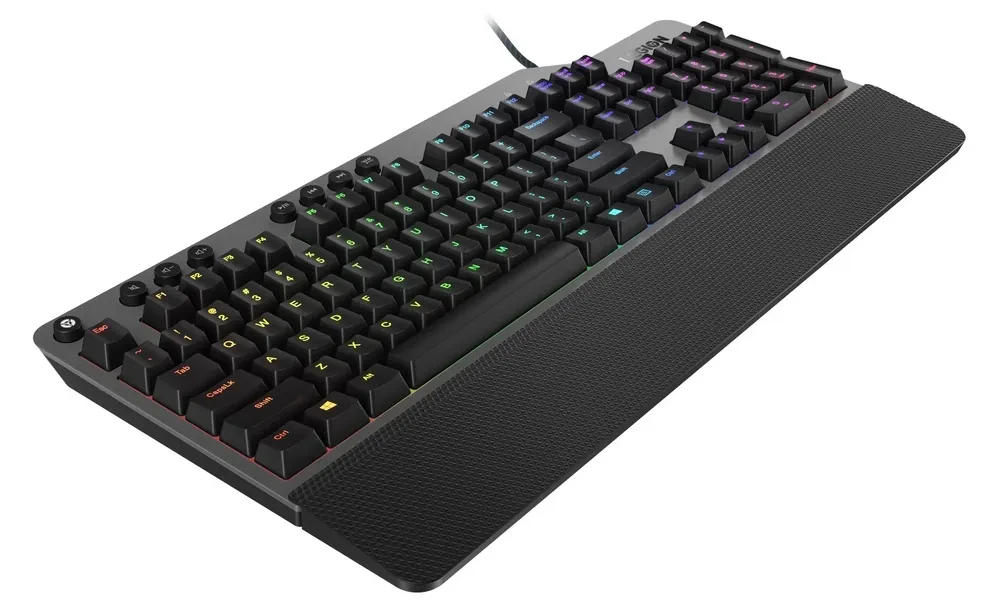 Клавиатура Lenovo Legion K500, Проводное, Чёрный