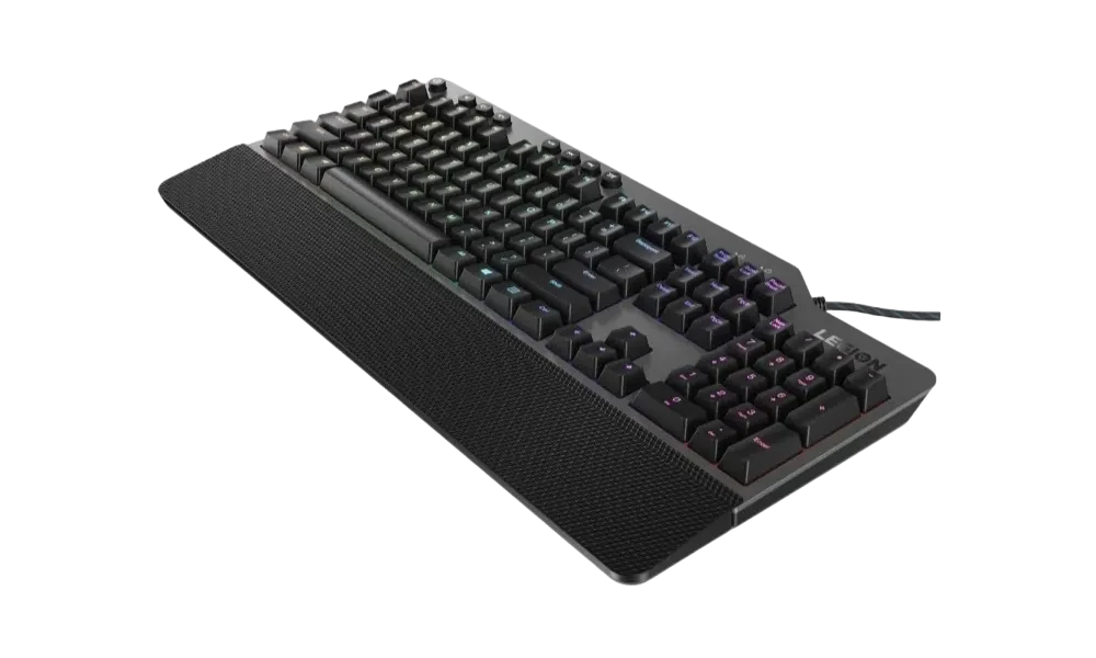 Клавиатура Lenovo Legion K500, Проводное, Чёрный