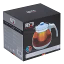 Ceainic cu infuzor RESTO 90510, 1.2L, Gri
