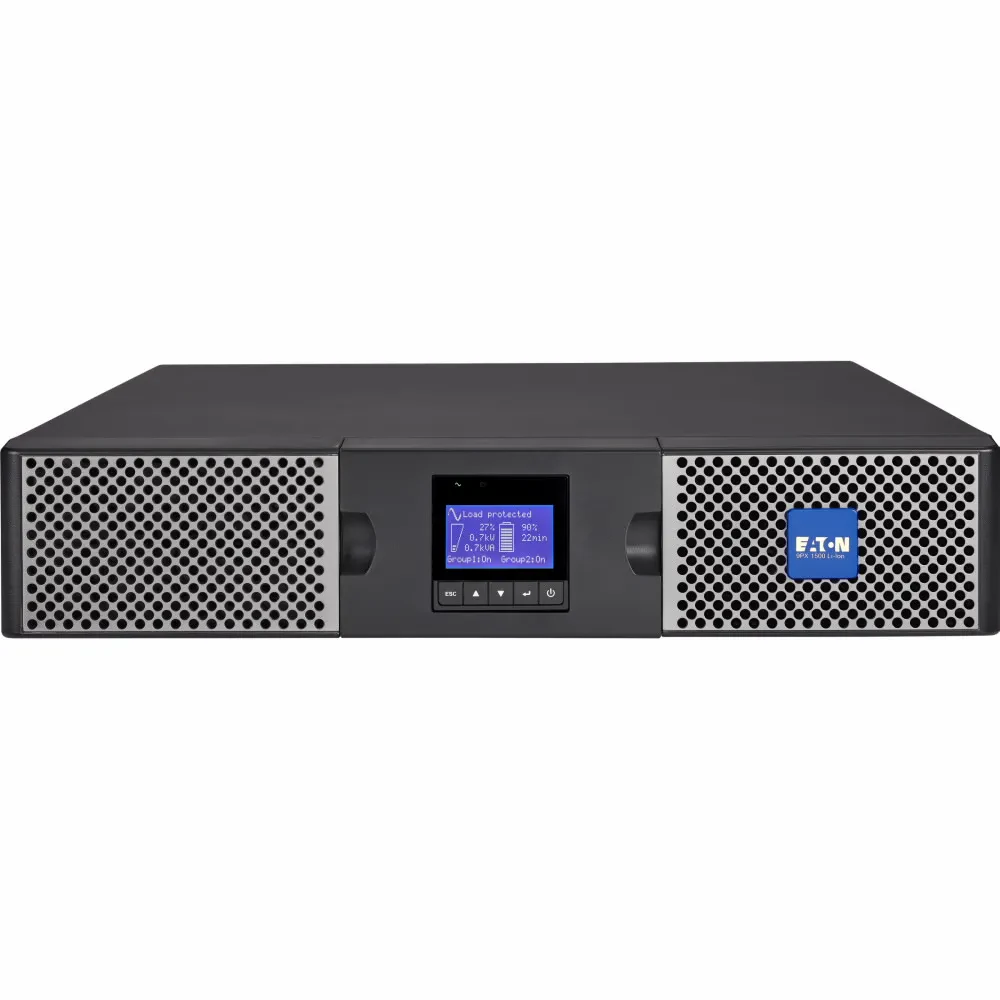 Источник бесперебойного питания Eaton 9PX1500IRT2U-L, Онлайн, 1500VA, Башня/Крепление в стойку