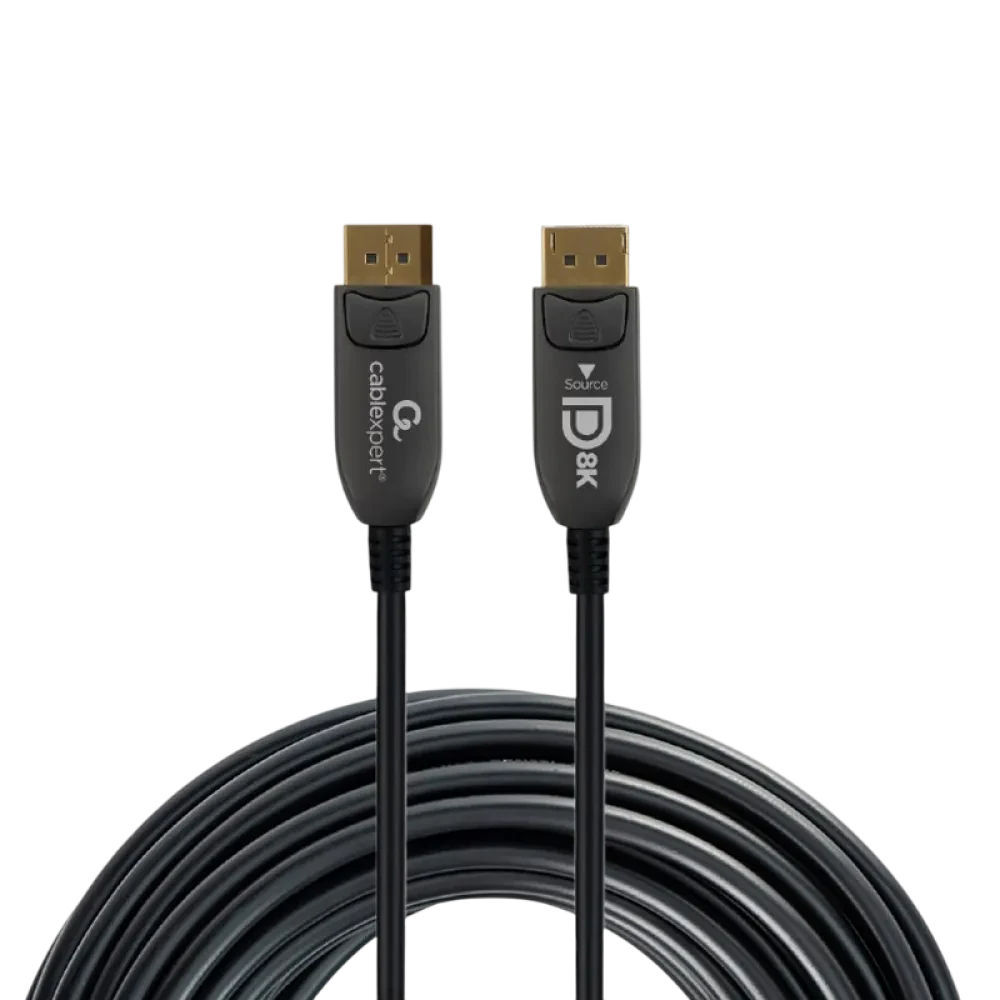Видеокабель Cablexpert AOC Premium Series, DisplayPort (M) - DisplayPort (M), 10м, Чёрный