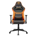 Scaun Gaming Cougar Armor One V2 Gold, PVC Piele, Negru | Auriu