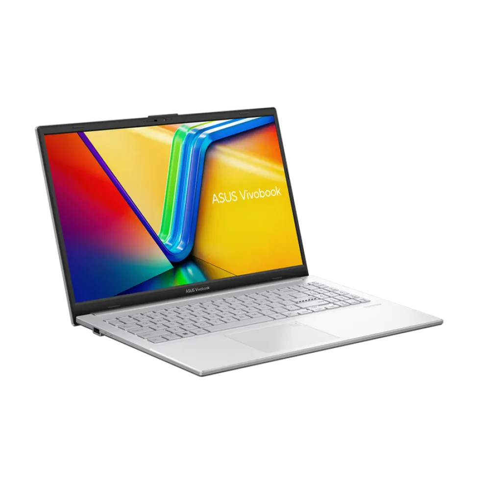Laptop 15,6" ASUS Vivobook Go 15 E1504FA, Cool Silver, AMD Ryzen 5 7520U, 16GB/512GB, Fără SO