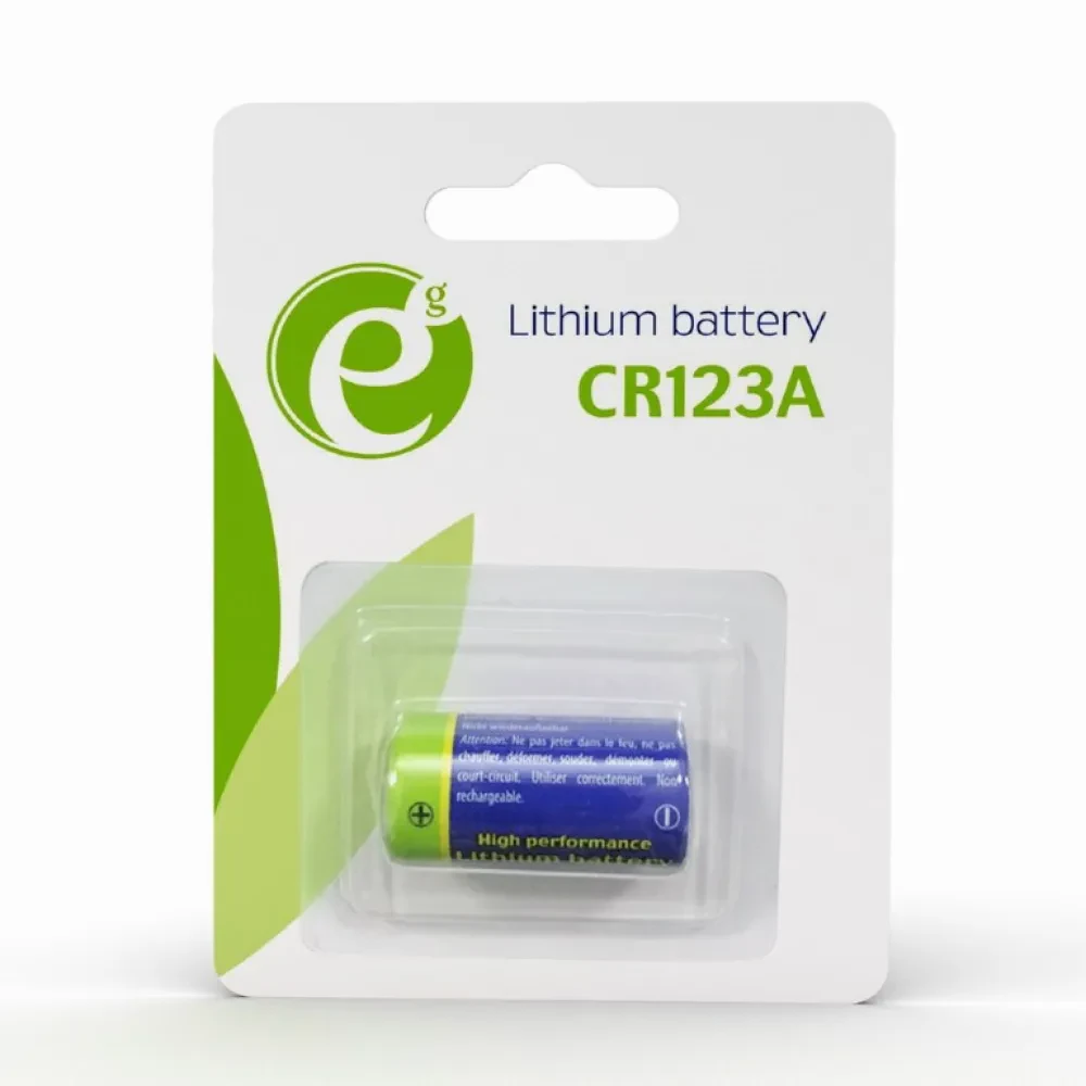 Батарейки Energenie EG-BA-CR123-01, CR123A, 1шт.