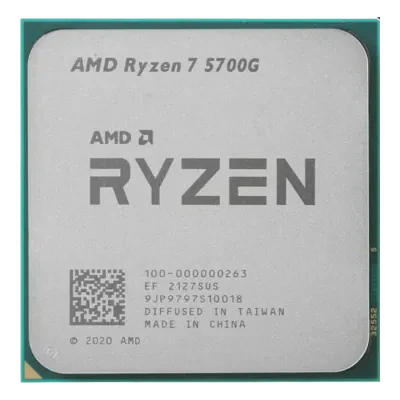 Procesor AMD Ryzen 7 5700G, Radeon Graphics, Wraith Stealth | Tray