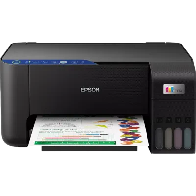 Multifunctional Inkjet Epson MFD EcoTank L3200, Negru