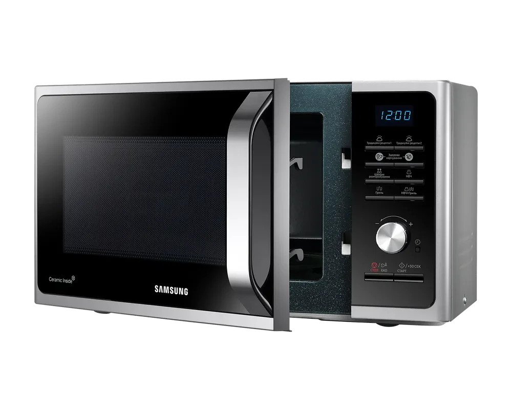 Микроволновая печь Samsung MG23F301TAS/OL, Серебристый