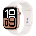 Ceas inteligent Apple Watch Series 10, 42mm, Light Blush