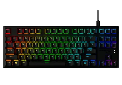 Клавиатура HyperX Alloy Origins Core PBT, Проводное, Чёрный