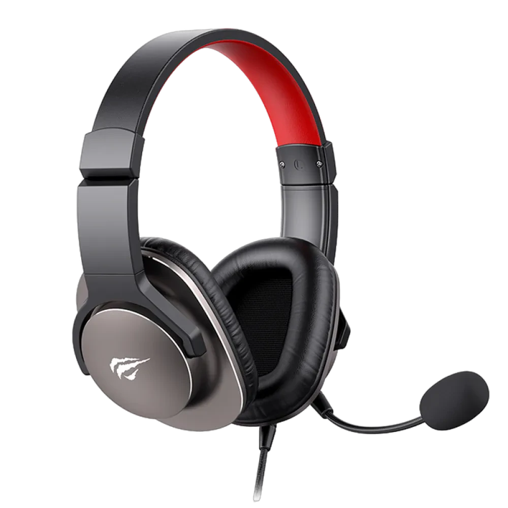 Căști gaming Havit H2030E, Cu fir, Negru