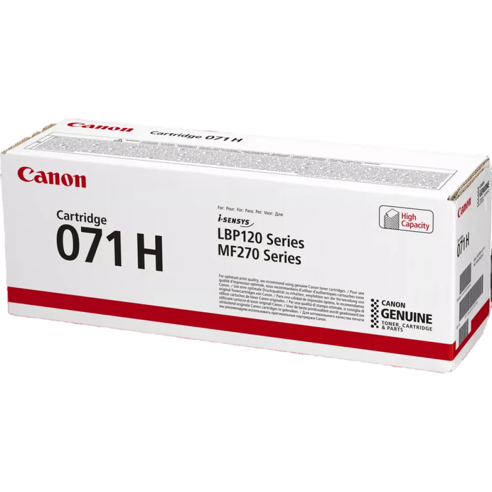 Лазерный картридж Canon CRG 071H, Чёрный