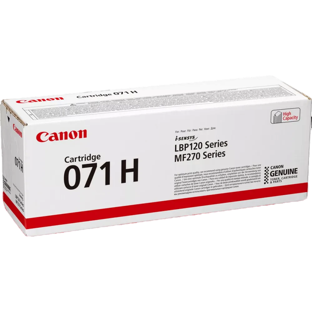 Лазерный картридж Canon CRG 071H, Чёрный