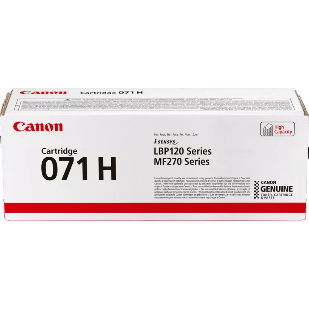 Лазерный картридж Canon CRG 071H, Чёрный