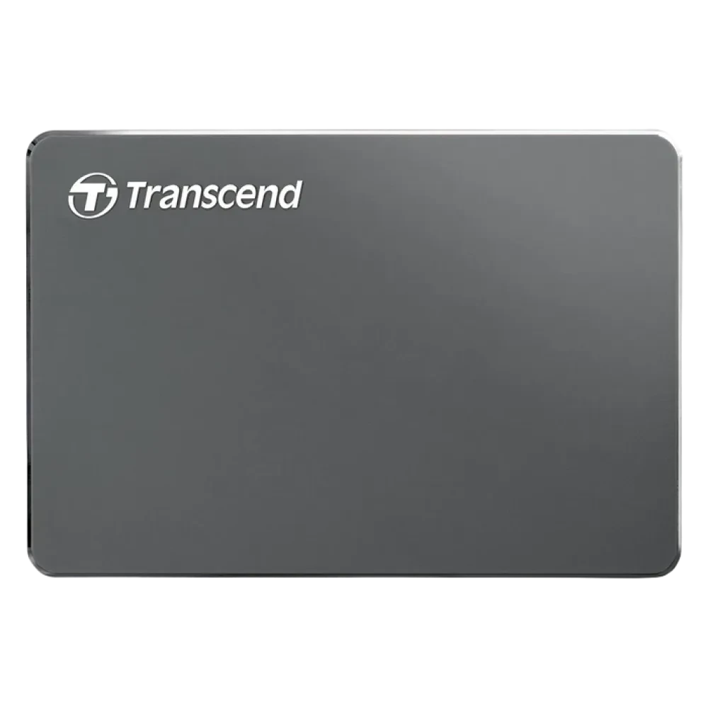 HDD portabil extern Transcend StoreJet 25C3, 1 TB, Iron Gray (TS1TSJ25C3N)