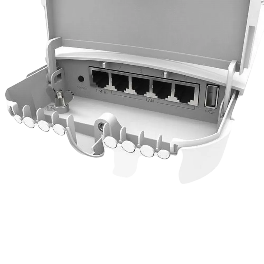 Punct de acces MikroTik OmniTIK 5 AC, Alb