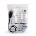 Видео/Audio конвертер Cablexpert A-HDMI-VGA-03, HDMI (M) - VGA D-Sub, 0,15м, Чёрный