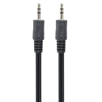 Audio Cable Cablexpert CCA-404-2M, 3.5mm 3-pin (M) - 3.5mm 3-pin (M), 2m, Negru
