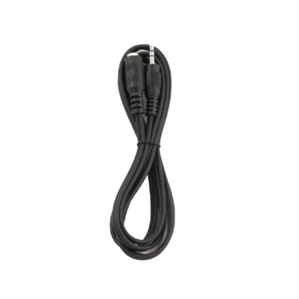 Cablu audio Cablexpert CCA-423-2M, 3.5mm 3-pin (F) - 3.5mm 3-pin (M), 2m, Negru