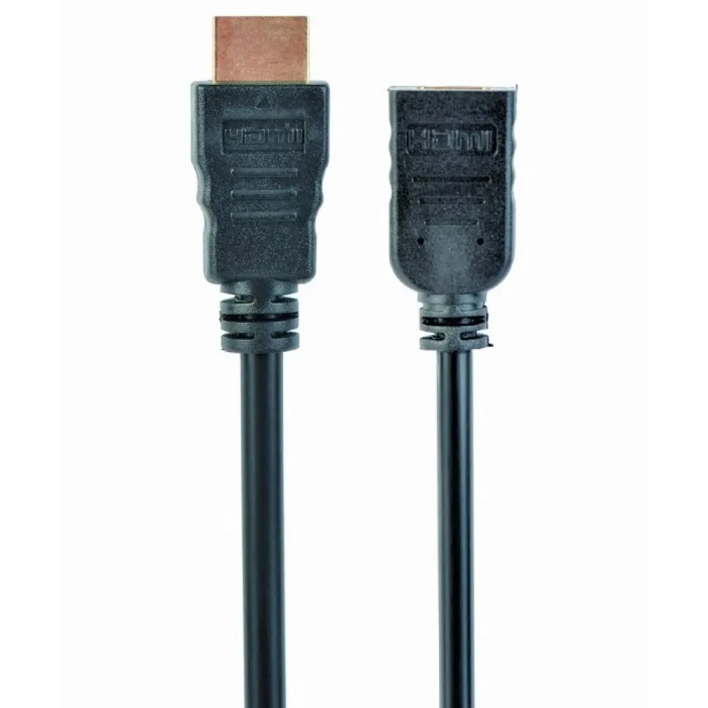 Cablu Video Cablexpert CC-HDMI4X-0.5M, HDMI (M) - HDMI (F), 0,5m, Negru