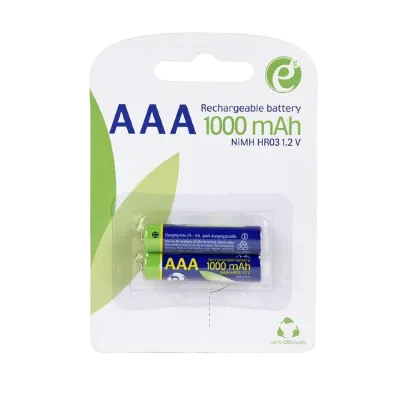 Аккумуляторы Energenie EG-BA-AAA10-01, AAA, 1000мА·ч, 2шт.