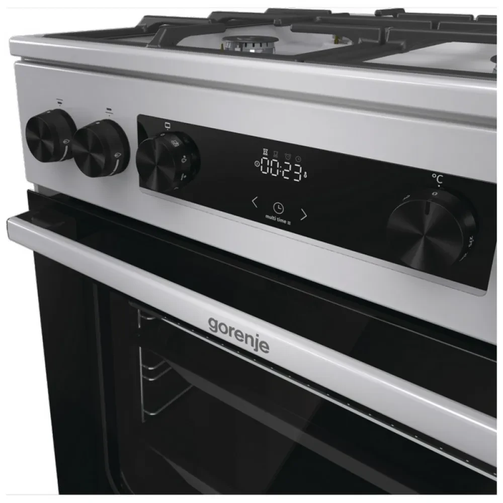 Aragaz Mixt Gorenje GK6C4XF, Oțel inoxidabil