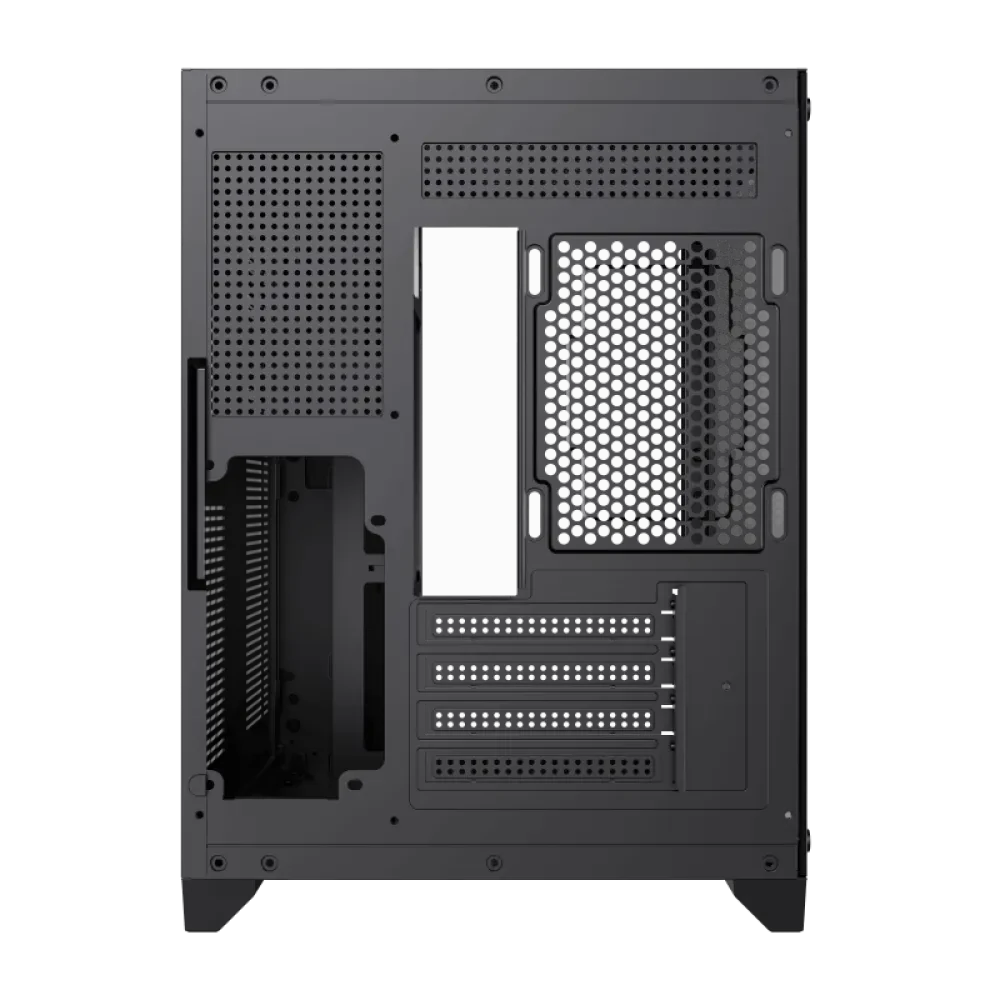 Carcasă PC Gamemax Infinity Mini, Micro-ATX, Fără PSU, Negru