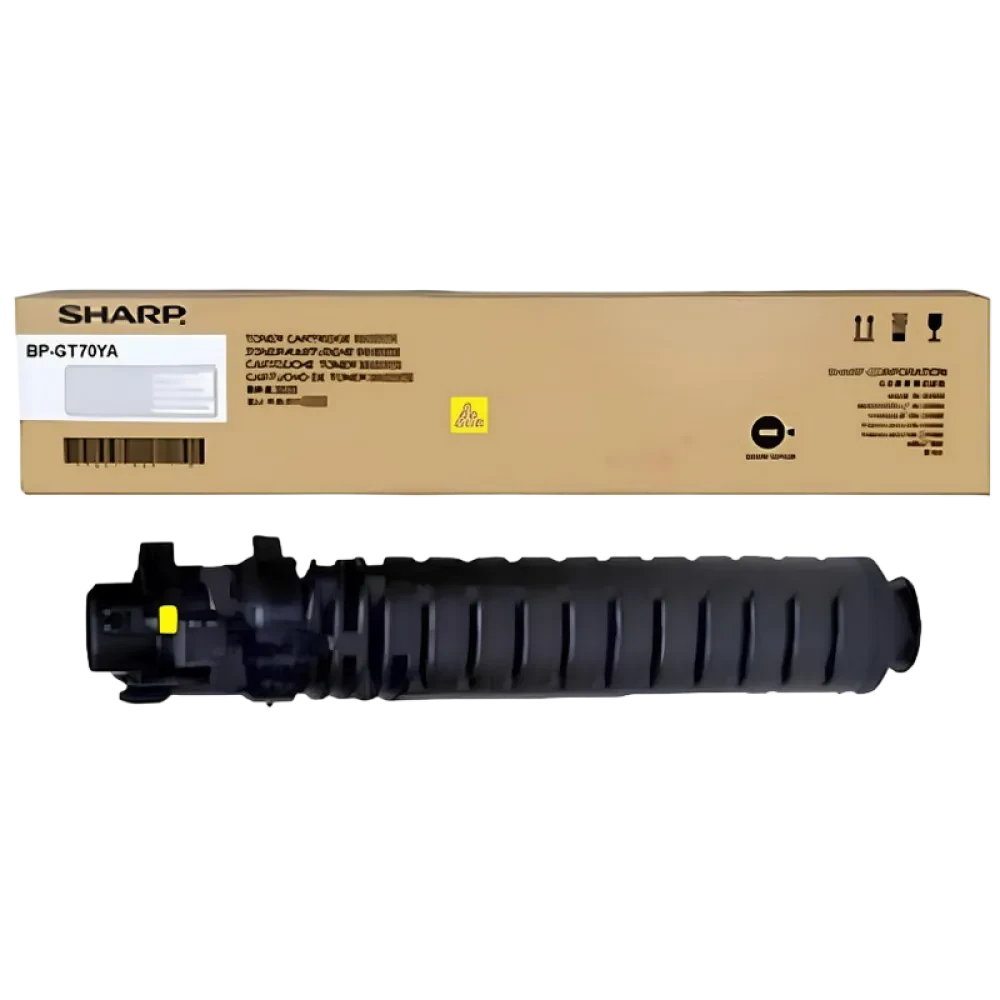 Toner Sharp BP-GT70YA, Galben