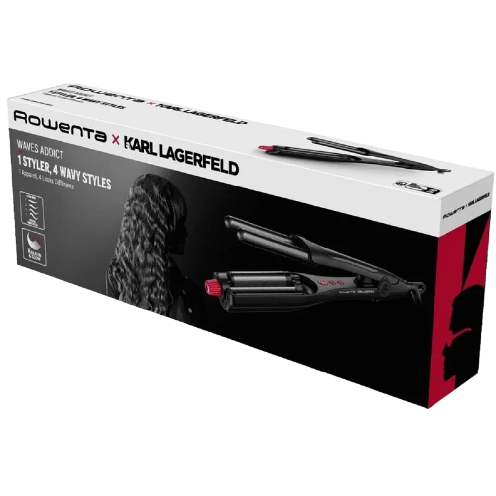 Styler Rowenta CF471LF0, Negru