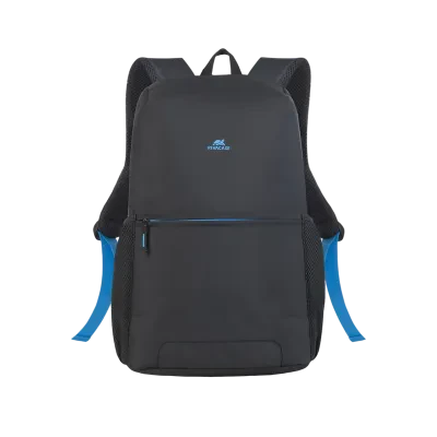 Rucsac pentru Laptop RivaCase Regent, 15.6", Poliester, Negru
