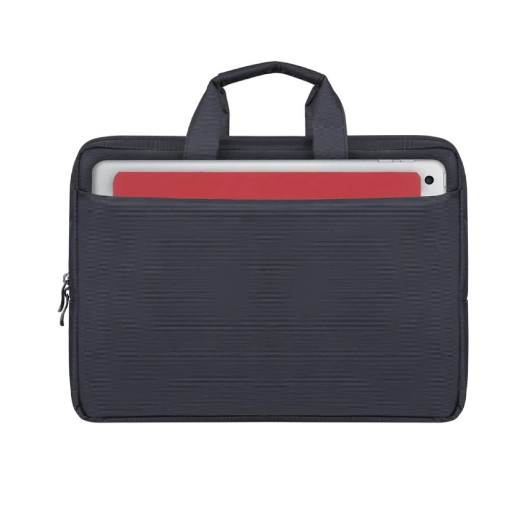 Geantă pentru Laptop Rivacase Central, 15.6", Poliester, Negru