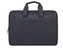 Geantă pentru Laptop Rivacase Central, 15.6", Poliester, Negru
