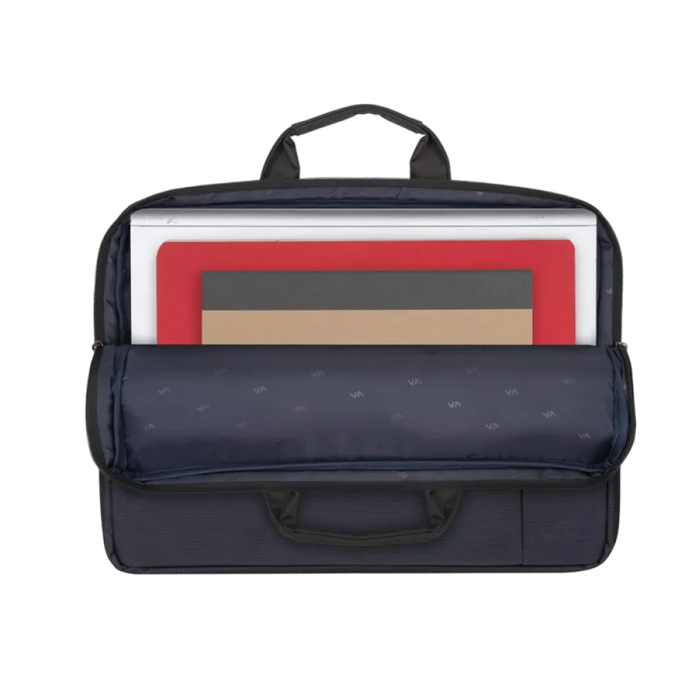 Geantă pentru Laptop Rivacase Central, 15.6", Poliester, Negru