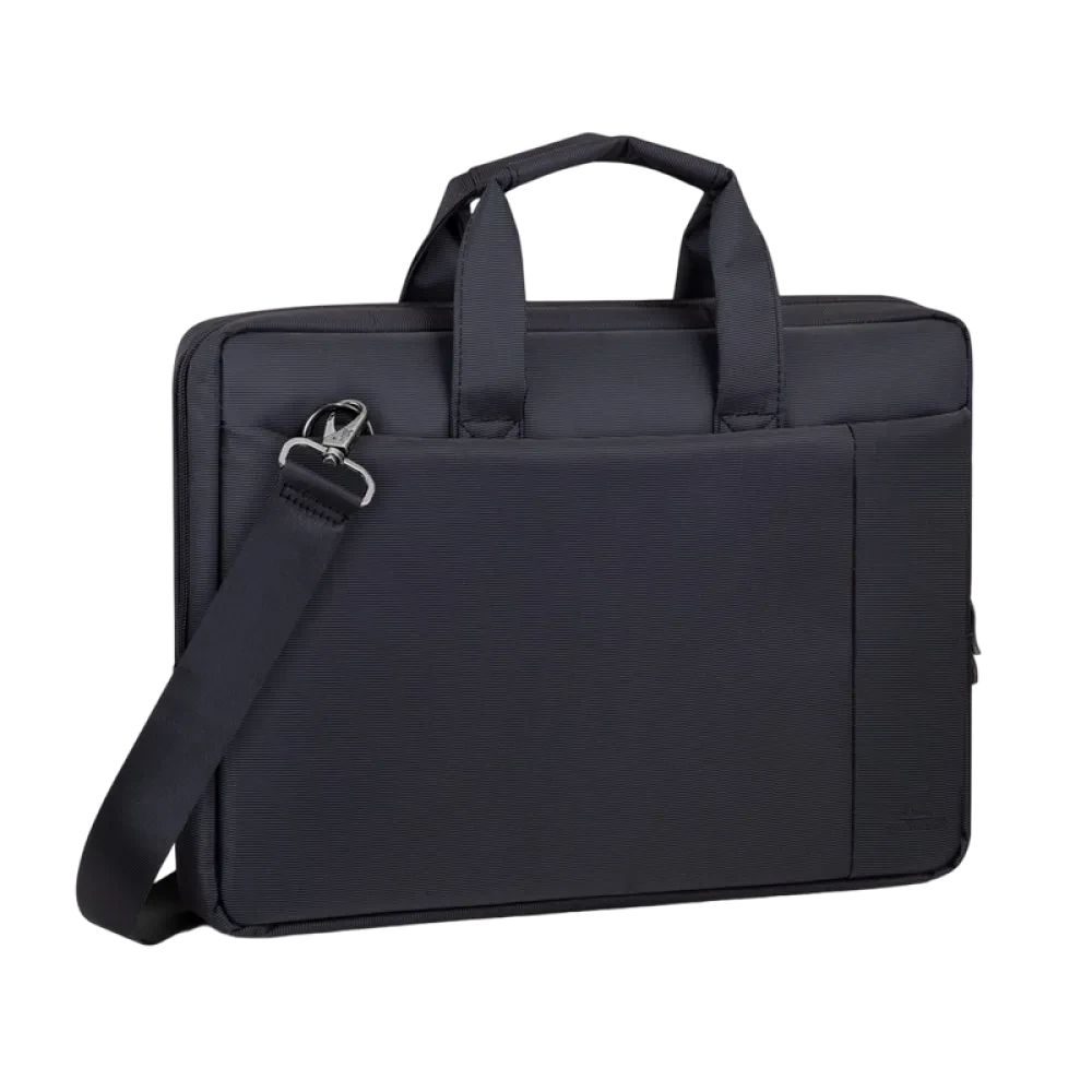 Geantă pentru Laptop Rivacase Central, 15.6", Poliester, Negru
