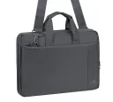 Geantă pentru Laptop Rivacase Central, 15.6", Poliester, Gri