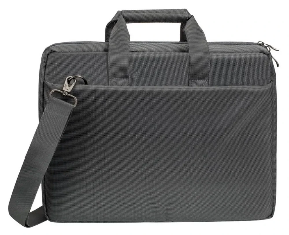 Geantă pentru Laptop Rivacase Central, 15.6", Poliester, Gri