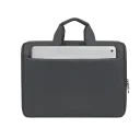 Geantă pentru Laptop Rivacase Central, 15.6", Poliester, Gri
