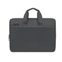 Geantă pentru Laptop Rivacase Central, 15.6", Poliester, Gri